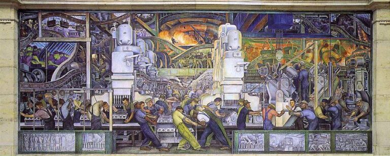 Mural Detroit Industry, de Diego Rivera
