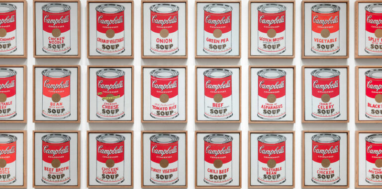 Andy Warhol. Campbell’s Soup Cans. 1962