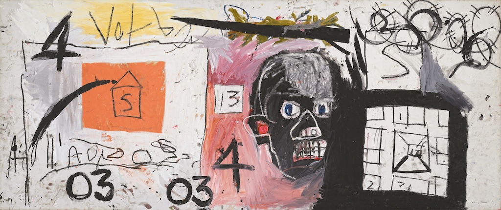 Jean-Michel Basquiat, pintura sin título.